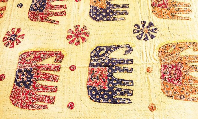 Elephant Patch Work Bedspreads