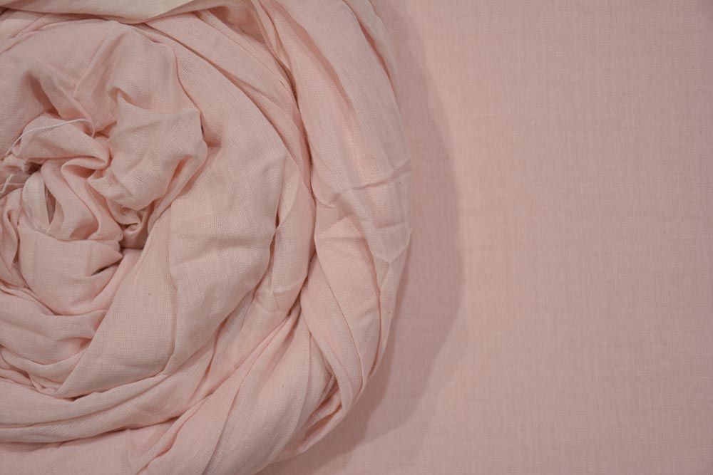 English Rose Cotton Mulmul/voile Fabric