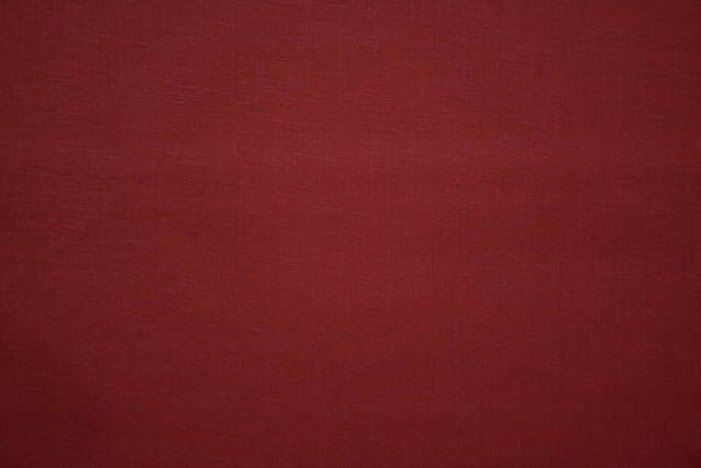 Haute Red Irish Linen Fabric