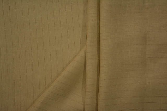 Candied Ginger Irish Linen Fabric
