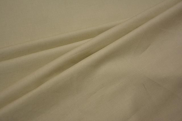 Semolina Brown Linen Trouser Fabric
