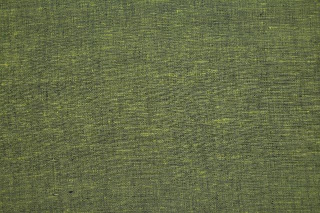 Green Handwoven Cotton Fabric
