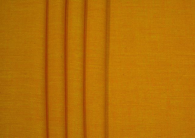 Yellow Handloom Cotton Fabric