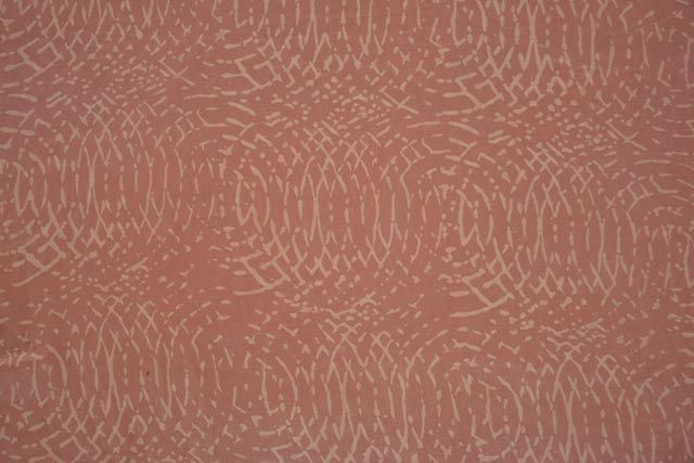 Dusty Pink Circle Pure Crepe Silk Fabric 