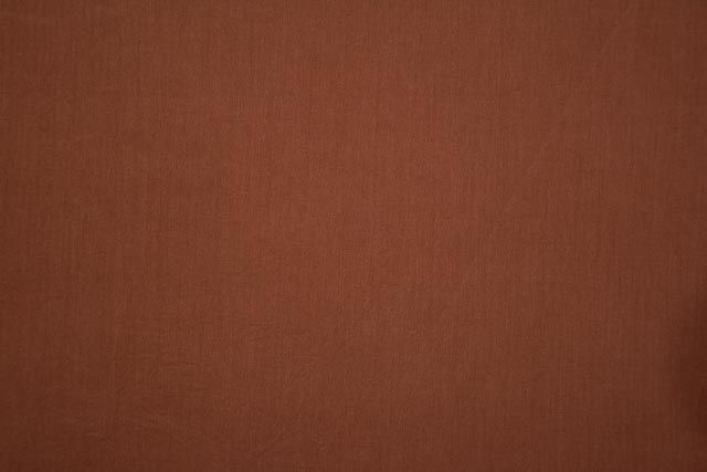 Amber Brown Mulmul/voile Cotton Fabric
