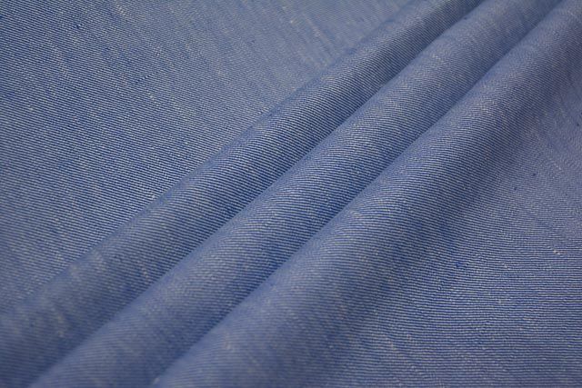 Vista Blue Linen Trouser , Blazer & Jacket Fabric