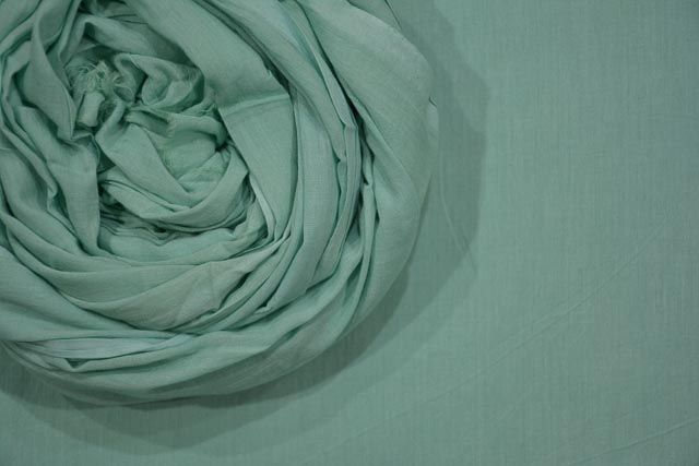 Ocean Wave Mulmul/voile Cotton Fabric