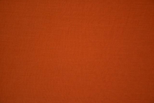 Nectarine Orange Solid Pattern Silk Cotton Fabric