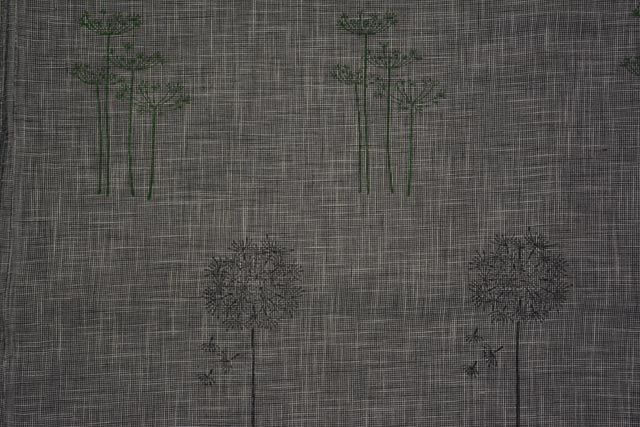 Tree Design Hand Block Printed Handloom Cotton Fabric