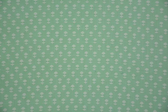 Brook Green Printed Cotton Fabric