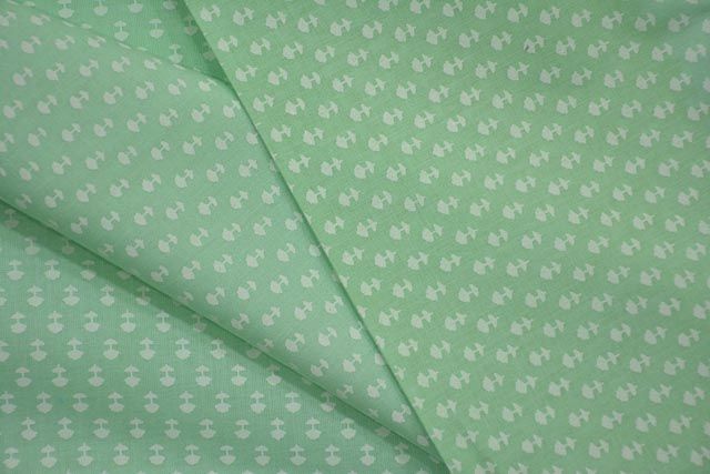 Brook Green Printed Cotton Fabric