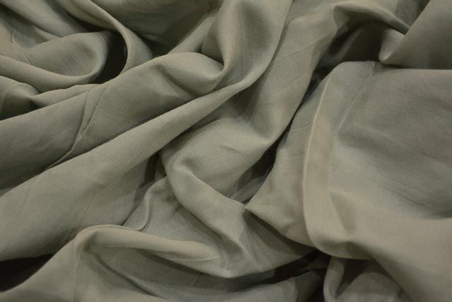 Griffin Grey Plain Modal Fabric