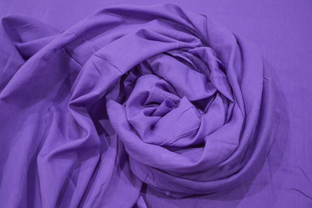 Solid Purple Cotton Fabric