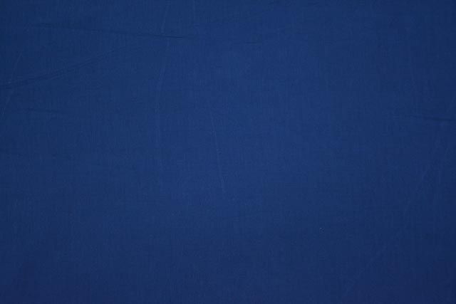 Cotton Fabric Royal Blue Solid Color