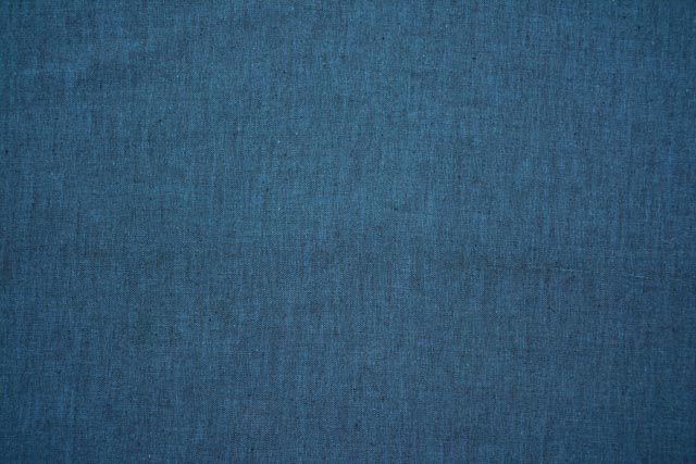 Lyons Blue Double Tone Handwoven Cotton Fabric