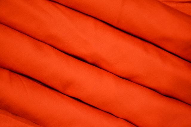 Orange Fine Rayon Fabric By Meter