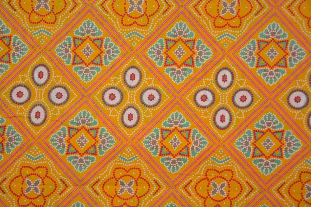 Multicolor Designer Printed Cotton Fabric 