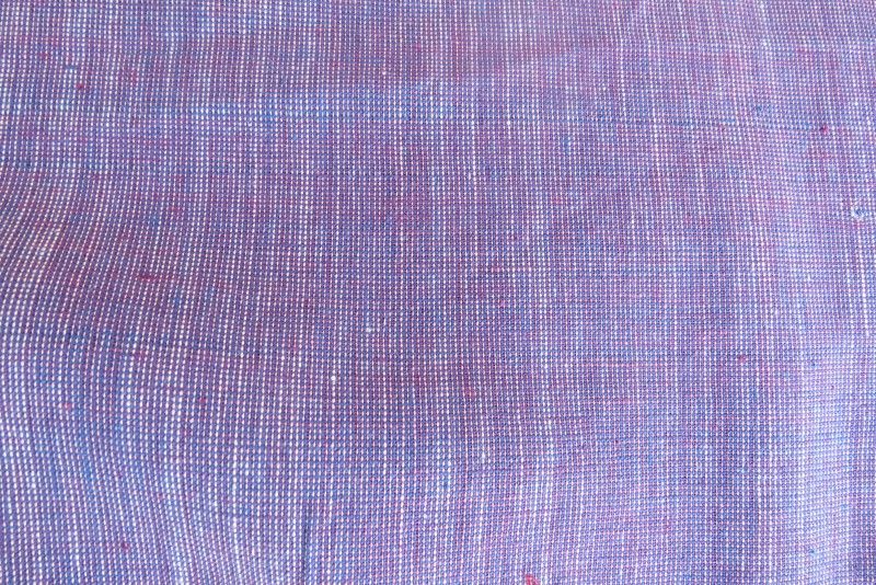 French Rose Handwoven Cotton Fabric