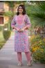 Pink Floralkurta Set