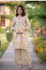 Yellow Kurta Palazzo Set