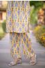 Yellow Kurta Palazzo Set