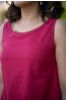 Fuchsia Sleeveless Dress 