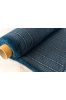 Blue Striped Khari Cotton Blend Dobby Fabric(2.25 Mtr)