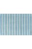 Blue Striped Powerloom Khari Cotton Fabric