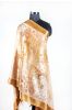 Golden Brown Silk Scarves For Women