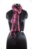 Pinkish Silk Scarves For Women