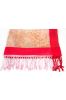 Red Glow Silk Scarves For Women