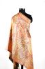 Orange Silk Scarves For Women