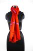 Red Hand Embroidered Pashmina Scarf