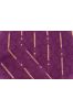 Electric Purple Zari Brocade Cotton Fabric