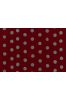  Red Polka Dot Block Print Modal Fabric