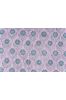 Baby Pink Blue Block Printed Cotton Fabric