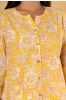 Yellow Floral Printed Night Suit