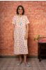 Floral Block Printed Night Gown