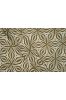 White Brown Printed Cotton Fabric