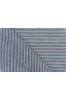 Blue Stripes Khari Cotton Fabric