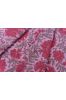 French Pink Block Printed Cotton Fabric