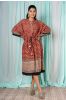 Bagru Red Soft Cotton Kaftan Dress