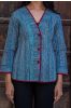 Blue Bagh Block Printed Cotton Quilted Jacket