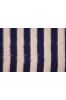 Navy Blue And White Designer Double Ikat Fabric