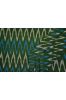 Green Blue Ikat Fabric By The Yard