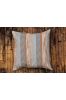 Grey And Brown Ikat Cushion Cover
