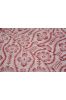 Pink Floral Hand Block Printed Mulmul Cotton Fabric