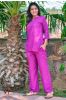 Striking Purple Modal Night Suit