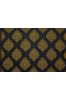 Black Golden Zari Banarasi Brocade Silk Fabric 