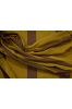Oil Yellow And Brown Striped Organic Handloom Cotton Fabric